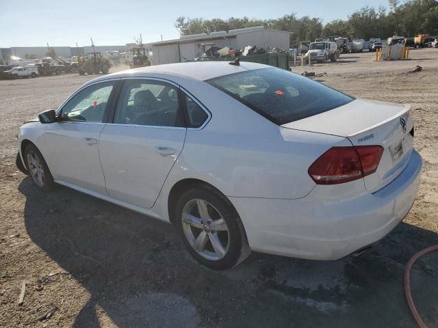 2013 Volkswagen Passat SE