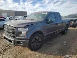 Salvage trucks for sale at Kansas City, KS auction: 2017 Ford F150 Super Cab