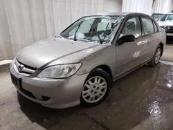 Honda salvage cars for sale: 2004 Honda Civic LX