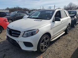 Salvage cars for sale at Hillsborough, NJ auction: 2017 Mercedes-Benz GLE 43 AMG