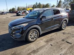 Vehiculos salvage en venta de Copart Denver, CO: 2016 Hyundai Tucson Limited