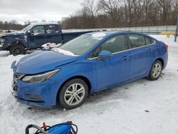 Salvage cars for sale at Ellwood City, PA auction: 2017 Chevrolet Cruze LT