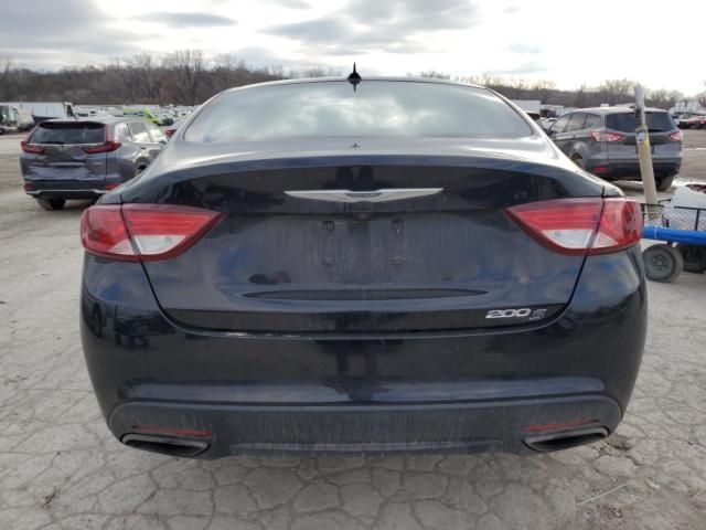 2016 Chrysler 200 S