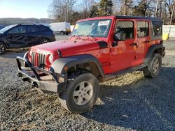 Salvage cars for sale at Concord, NC auction: 2016 Jeep Wrangler Unlimited Sport