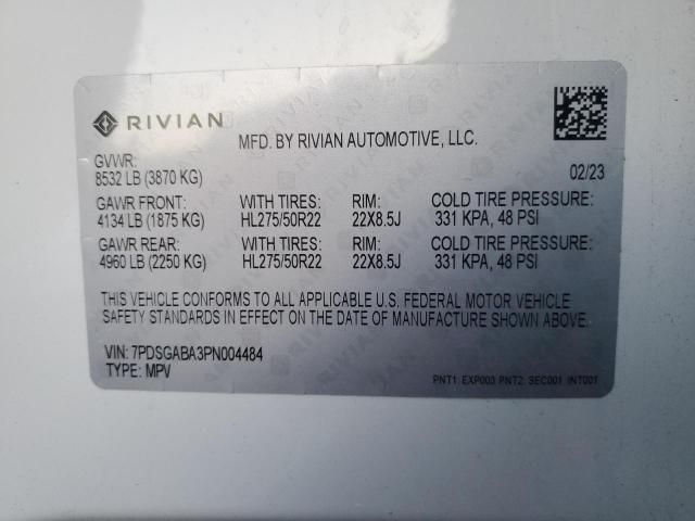 2023 Rivian R1S Adventure