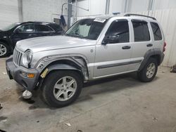 Jeep Liberty Sport salvage cars for sale: 2004 Jeep Liberty Sport