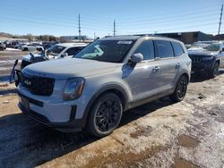 Salvage cars for sale at Colorado Springs, CO auction: 2022 KIA Telluride EX