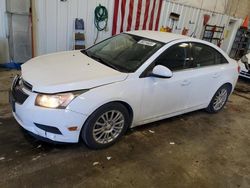 Salvage cars for sale from Copart Mcfarland, WI: 2012 Chevrolet Cruze ECO