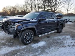 Salvage cars for sale at North Billerica, MA auction: 2024 Toyota Tundra Crewmax Limited