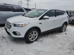 Ford Escape se salvage cars for sale: 2017 Ford Escape SE