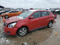 Pontiac salvage cars for sale: 2009 Pontiac Vibe