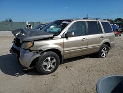 Salvage cars for sale at Homestead, FL auction: 2006 Honda Pilot EX