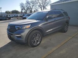 Salvage cars for sale at Sacramento, CA auction: 2023 Ford Explorer XLT