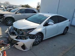 Salvage cars for sale at Sacramento, CA auction: 2020 Toyota Prius Prime LE