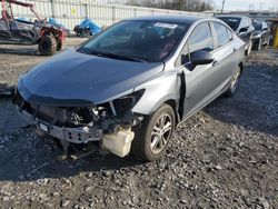 Chevrolet salvage cars for sale: 2018 Chevrolet Cruze LT