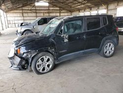 Jeep salvage cars for sale: 2018 Jeep Renegade Limited