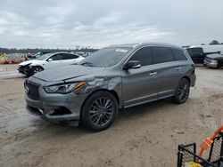 Infiniti salvage cars for sale: 2020 Infiniti QX60 Luxe