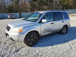 Salvage cars for sale at Gainesville, GA auction: 2005 Honda Pilot EXL