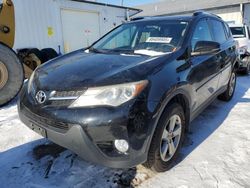 Salvage cars for sale at Pekin, IL auction: 2015 Toyota Rav4 XLE