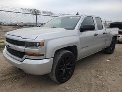 Salvage cars for sale from Copart Houston, TX: 2017 Chevrolet Silverado C1500 Custom