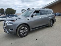 Salvage cars for sale at Hayward, CA auction: 2023 Nissan Armada SL