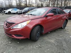 Salvage cars for sale from Copart Waldorf, MD: 2013 Hyundai Sonata GLS