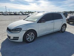 Volkswagen Golf Vehiculos salvage en venta: 2016 Volkswagen Golf S/SE