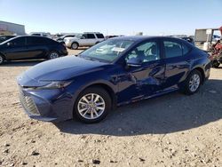 Salvage cars for sale at Amarillo, TX auction: 2025 Toyota Camry XSE