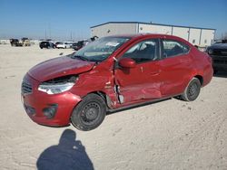 Salvage cars for sale at Grand Prairie, TX auction: 2019 Mitsubishi Mirage G4 ES