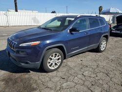 Salvage cars for sale at Van Nuys, CA auction: 2015 Jeep Cherokee Latitude