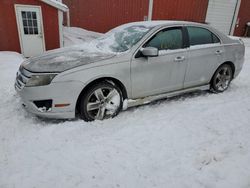 Salvage cars for sale at Ebensburg, PA auction: 2010 Ford Fusion Sport