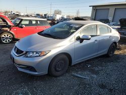 Salvage cars for sale at Eugene, OR auction: 2015 Honda Civic LX