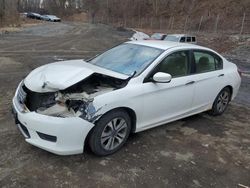 Salvage cars for sale from Copart Marlboro, NY: 2013 Honda Accord LX