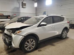 Salvage cars for sale at Des Moines, IA auction: 2014 Toyota Rav4 Limited