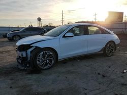 Salvage cars for sale from Copart Chicago Heights, IL: 2024 Hyundai Ioniq 6 Limited