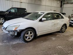 Salvage cars for sale at Franklin, WI auction: 2005 Honda Accord EX