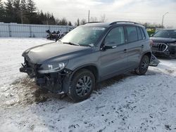 Salvage cars for sale at Bowmanville, ON auction: 2016 Volkswagen Tiguan Comfortline