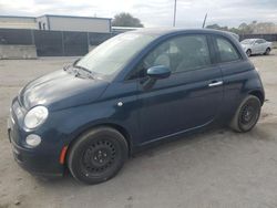 Salvage cars for sale at Orlando, FL auction: 2015 Fiat 500 POP