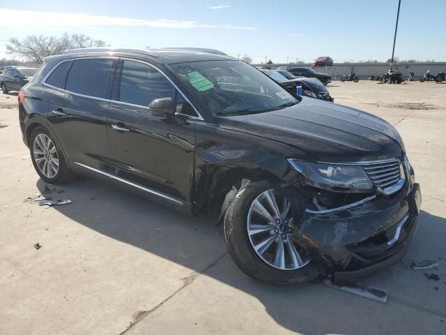 2018 Lincoln MKX Reserve