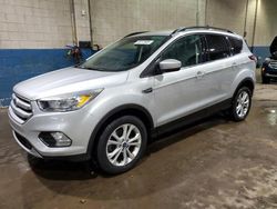 Salvage cars for sale at Woodhaven, MI auction: 2018 Ford Escape SE