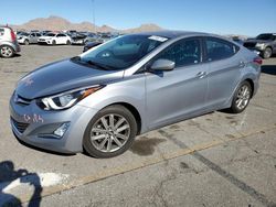 Salvage cars for sale at North Las Vegas, NV auction: 2016 Hyundai Elantra SE