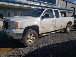 Salvage trucks for sale at Earlington, KY auction: 2009 GMC Sierra K1500 SLT