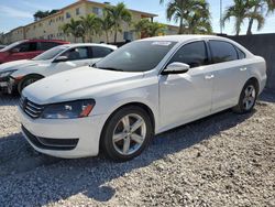 Volkswagen Passat salvage cars for sale: 2012 Volkswagen Passat SE