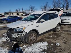 Salvage cars for sale at Bridgeton, MO auction: 2018 Ford Escape SE