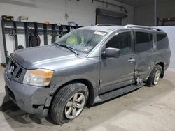 Salvage cars for sale at Candia, NH auction: 2015 Nissan Armada SV