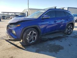 Salvage cars for sale at Orlando, FL auction: 2022 Hyundai Tucson Limited