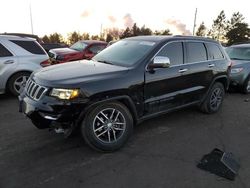 Salvage cars for sale from Copart Denver, CO: 2017 Jeep Grand Cherokee Limited