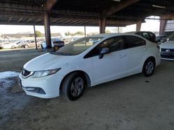 Honda salvage cars for sale: 2013 Honda Civic LX