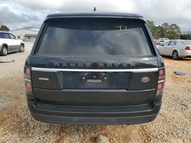 2018 Land Rover Range Rover Supercharged