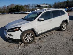 Salvage cars for sale from Copart Charles City, VA: 2016 Jeep Cherokee Latitude